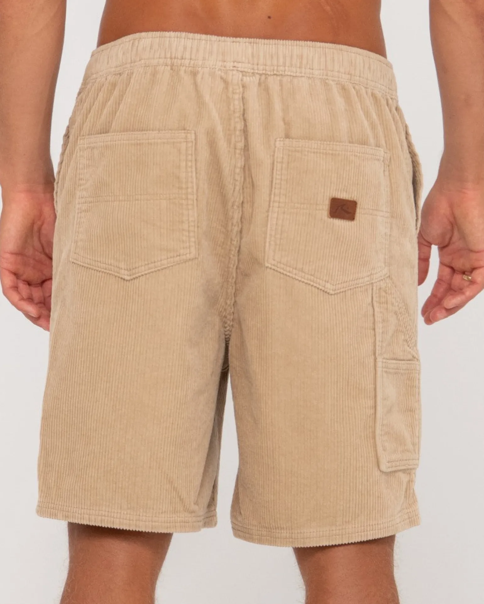 8 Wale Workwear Elastic Short Boys | Rusty Cheap