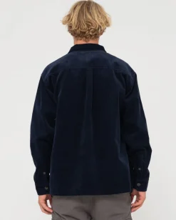 White Whale Long Sleeve Cord Shirt | Rusty Flash Sale