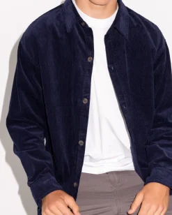 White Whale Long Sleeve Cord Shirt | Rusty Flash Sale