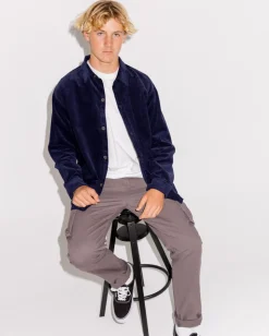 White Whale Long Sleeve Cord Shirt | Rusty Flash Sale