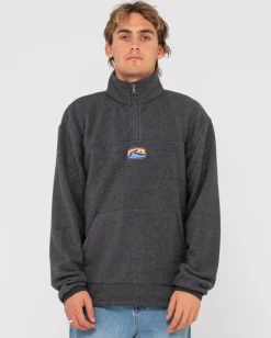 Wild West 1/4 Zip | Rusty Flash Sale