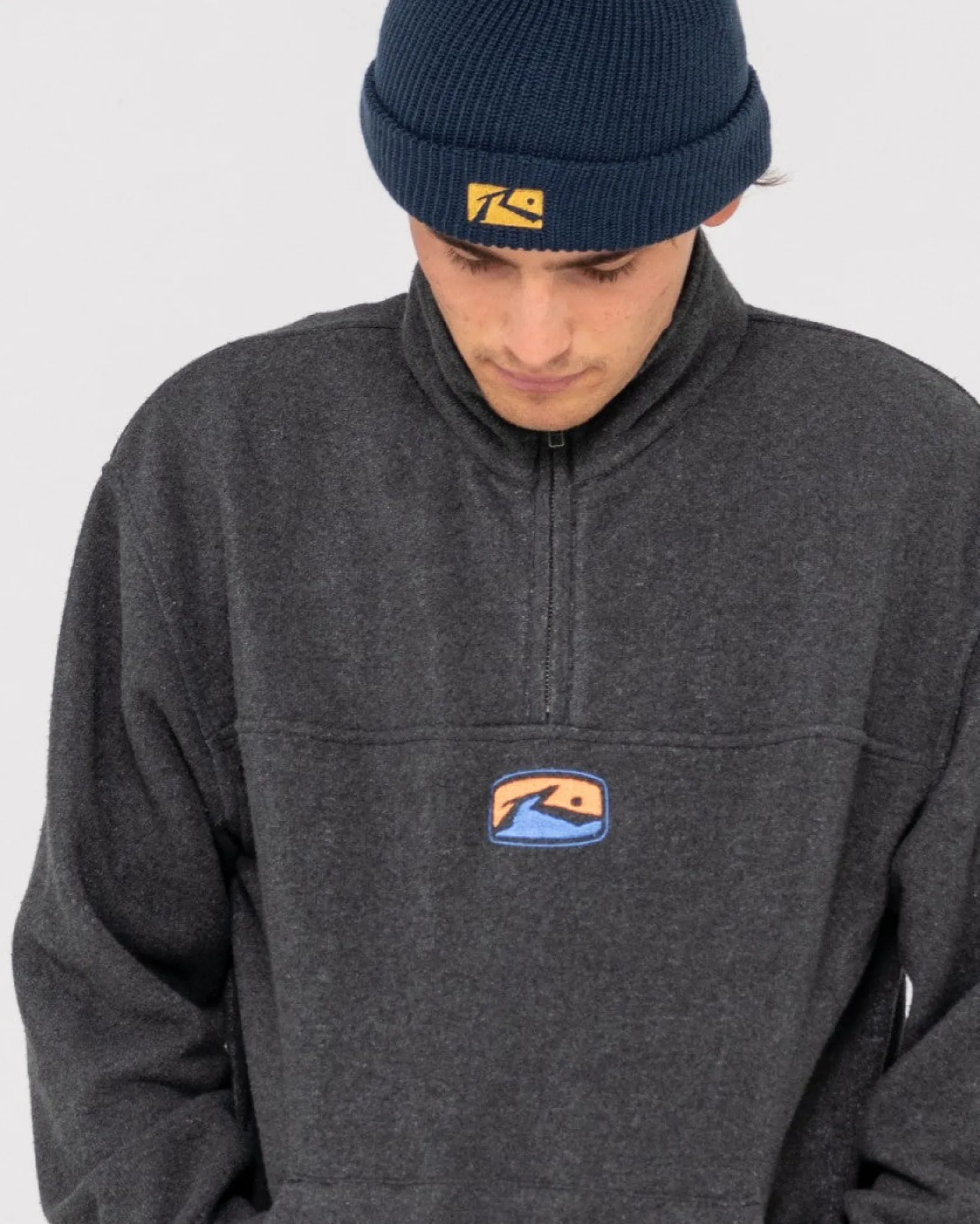 Wild West 1/4 Zip | Rusty Flash Sale