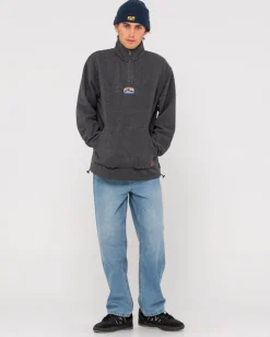 Wild West 1/4 Zip | Rusty Flash Sale