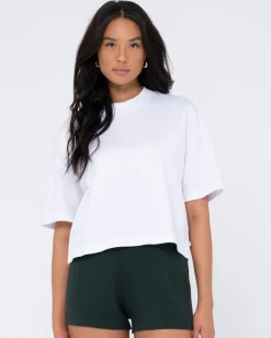 Wonderful World Organic Relaxed Tee | Rusty Best Sale