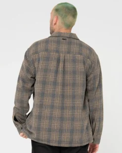 Woodchuck Woven Plaid Zip Up Jacket | Rusty Flash Sale