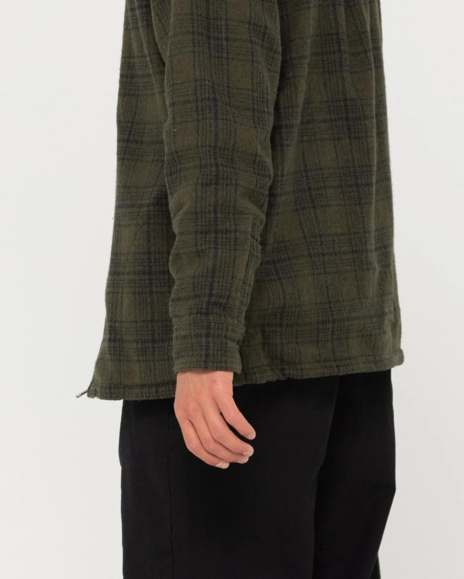 Woodchuck Woven Plaid Zip Up Jacket | Rusty Store