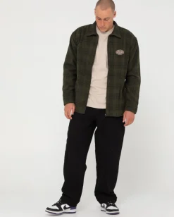 Woodchuck Woven Plaid Zip Up Jacket | Rusty Store
