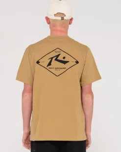 Wull Wolume Short Sleeve Graphic Tee | Rusty Flash Sale