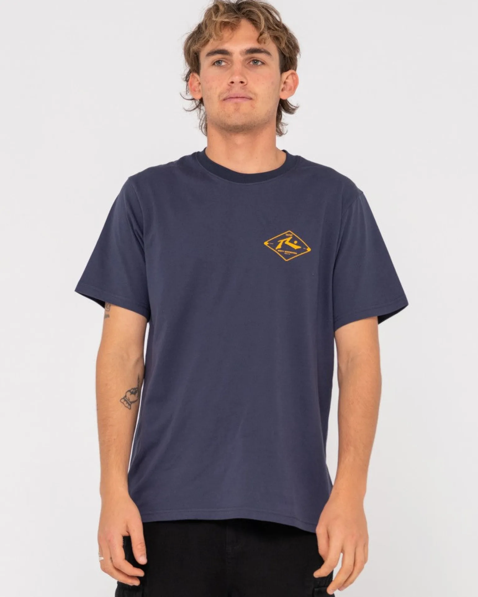 Wull Wolume Short Sleeve Tee | Rusty Hot