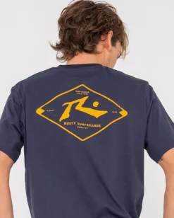 Wull Wolume Short Sleeve Tee | Rusty Hot