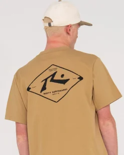 Wull Wolume Short Sleeve Graphic Tee | Rusty Flash Sale