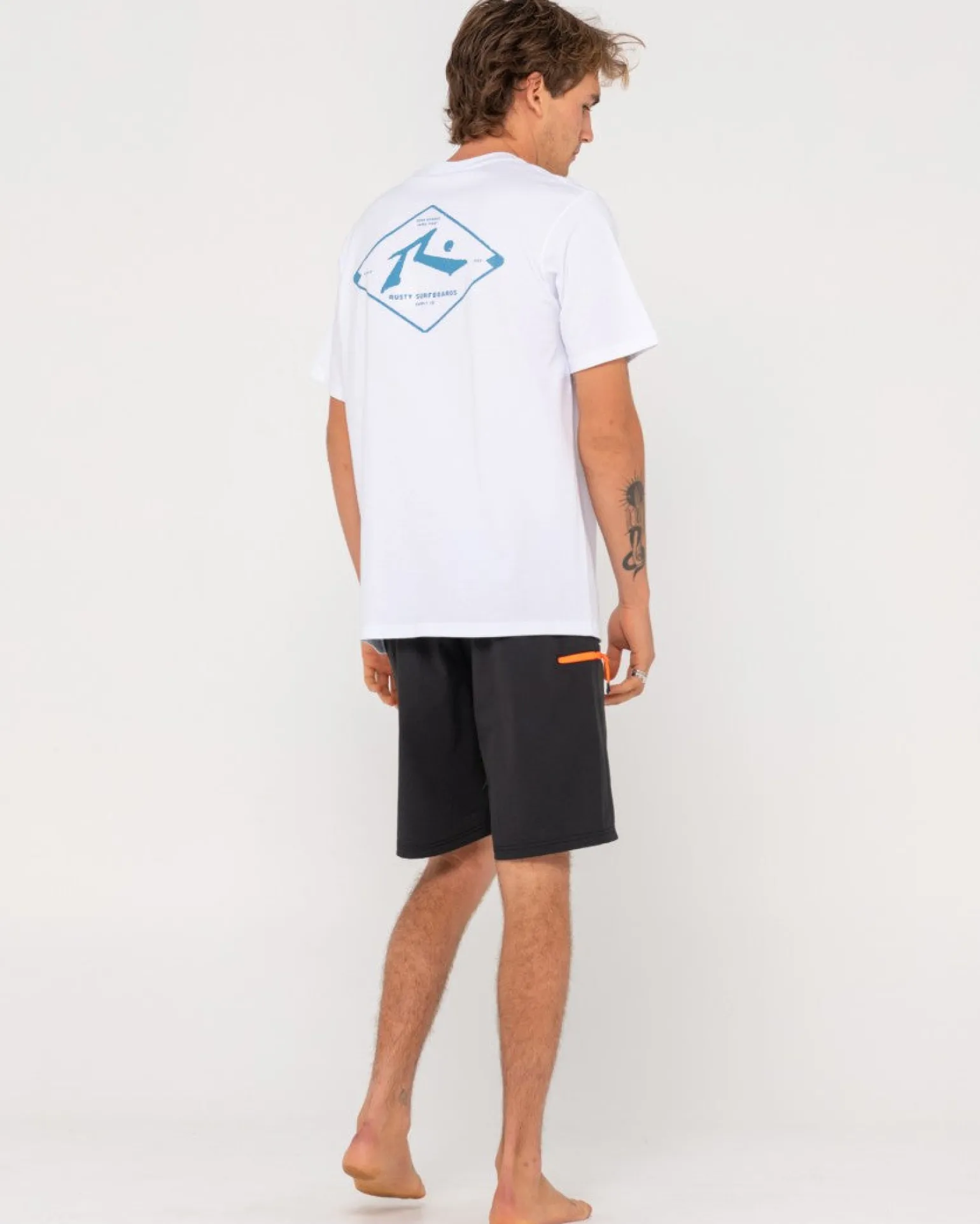 Wull Wolume Short Sleeve Graphic Tee | Rusty Hot