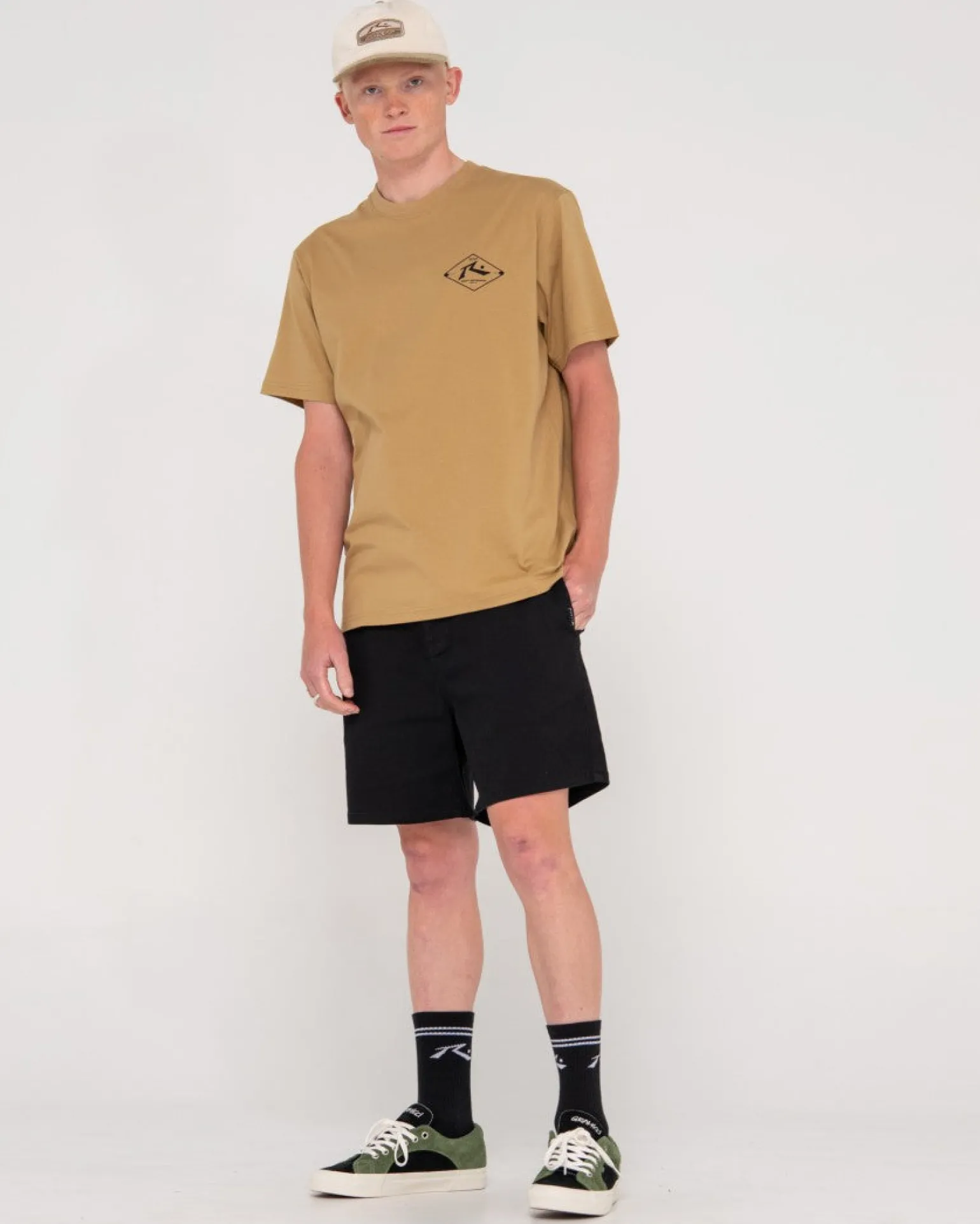 Wull Wolume Short Sleeve Graphic Tee | Rusty Flash Sale