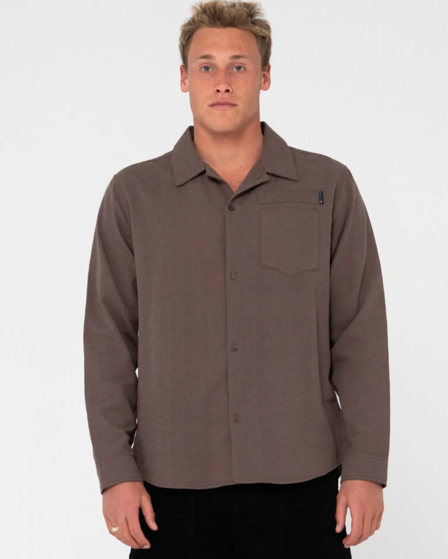 Yuma Linen Long Sleeve Shirt | Rusty Flash Sale