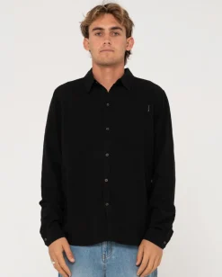 Yuma Linen Long Sleeve Shirt | Rusty Cheap