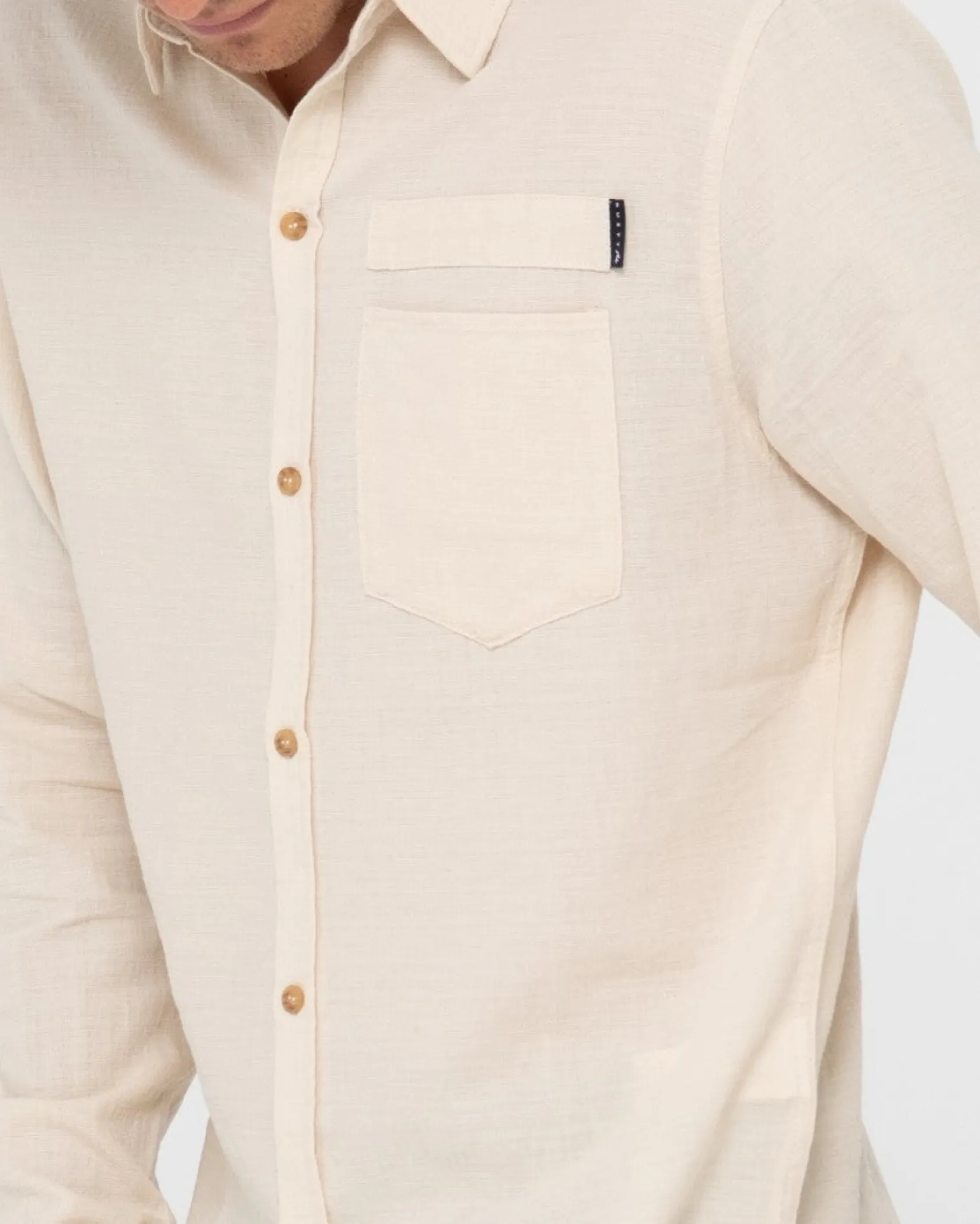 Yuma Linen Long Sleeve Shirt | Rusty Flash Sale
