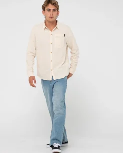 Yuma Linen Long Sleeve Shirt | Rusty Flash Sale