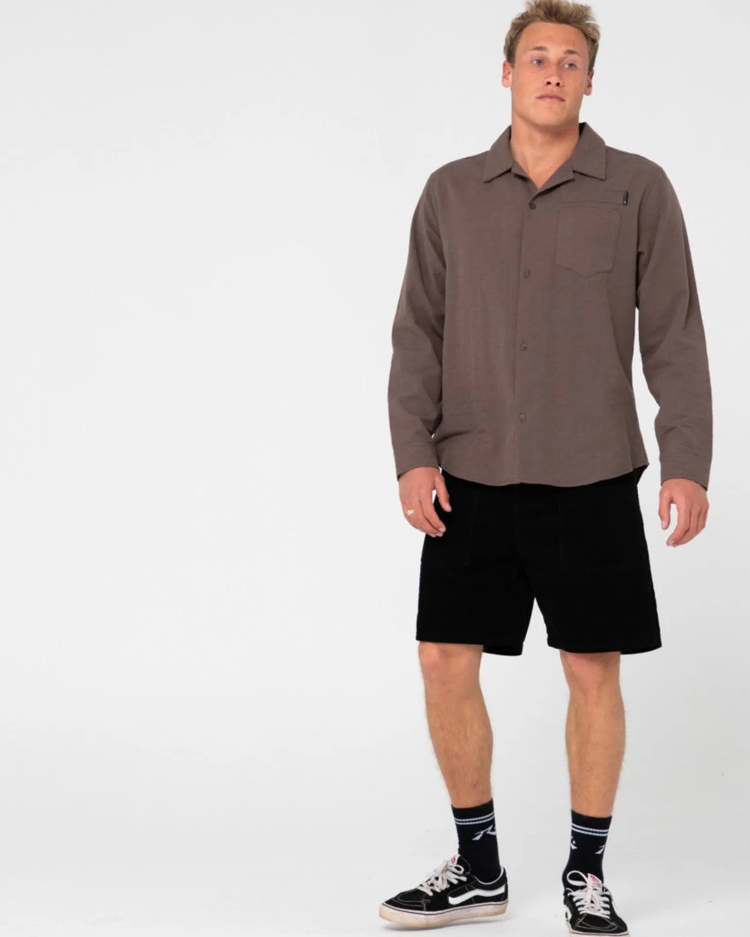 Yuma Linen Long Sleeve Shirt | Rusty Flash Sale